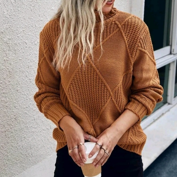 Knit Turtleneck Sweater - Picture 4 of 5